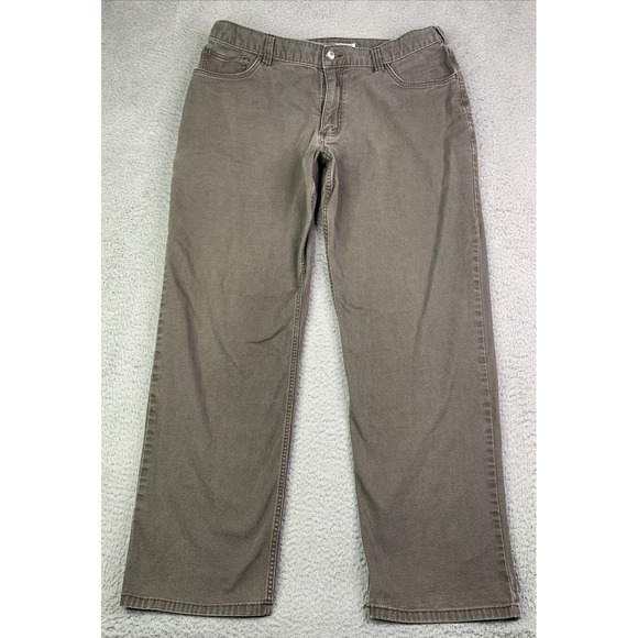 Carhartt Pants Mens 38x32 Rugged Flex Relaxed Fit Canvas 5 Pocket  Work Pant - Picture 1 of 12